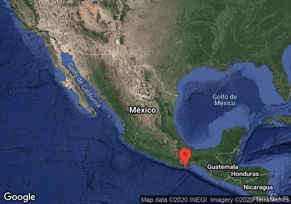 正式测定:墨西哥发生7.4级地震 震源深度10千米