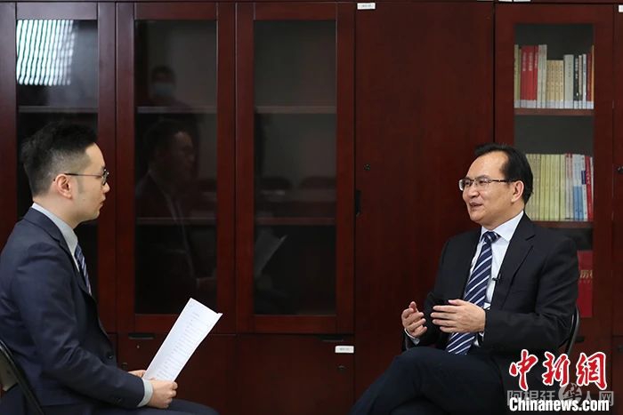 国家统计局副局长盛来运接受<a target='_blank' href='http://www.chinanews.com/'>中新社</a>“中国焦点面对面”专访。<a target='_blank' href='http://www.chinanews.com/'>中新社</a>记者 蒋启明 摄