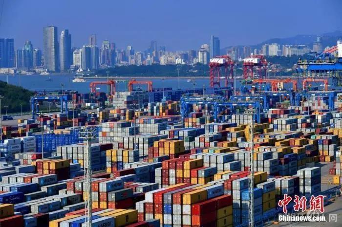 资料图为厦门港海沧集装箱码头。<a target='_blank' href='/'>中新社</a>记者 王东明 摄
