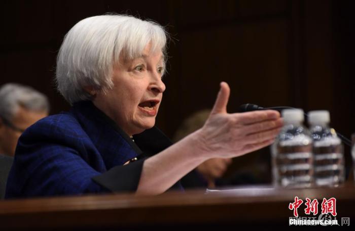 资料图：美国财政部部长耶伦。中新社记者 张蔚然 摄