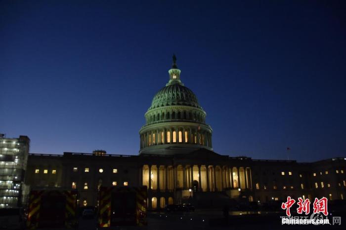 资料图:美国国会大厦。 资料图:美国国会大厦。