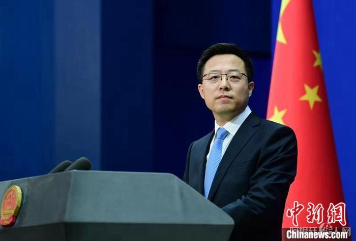 中国外交部发言人赵立坚。 中国外交部发言人赵立坚。