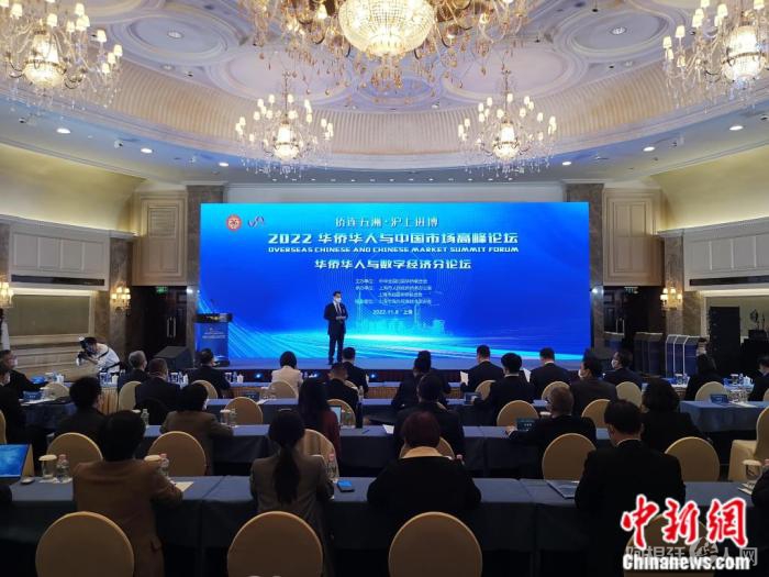 华侨华人与数字经济分论坛现场 华侨华人与数字经济分论坛现场