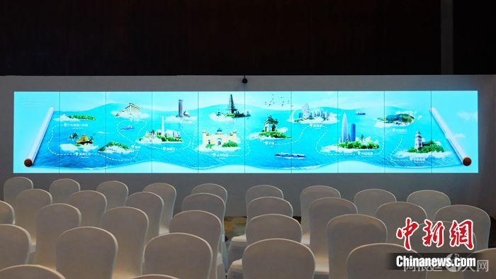 共建“一带一路”绿色成果展现场。 共建“一带一路”绿色成果展现场。