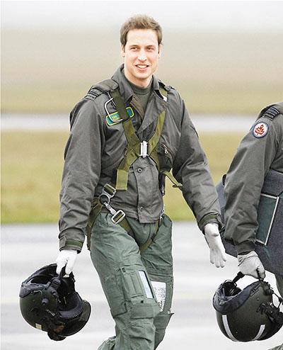 英国威廉王子将成救援机师年薪4万英镑（图）