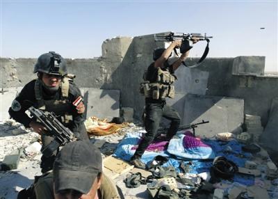 伊拉克恐怖分子占领萨达姆时期化学武器工厂