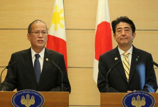 菲律宾总统阿基诺将于24日启程赴东京与日本首相安倍晋三进行首脑会晤。（图片来源：菲律宾媒体）   