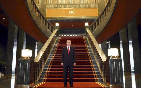 土耳其豪华新总统府揭幕 美国白宫“完败”(图)
