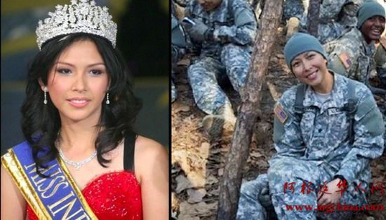   2006年度印尼小姐克莉斯蒂娜(Kristania Virginia Besouw)近日加入美国陆军，担任护士，自称目的是为快速获取美国公民身份。