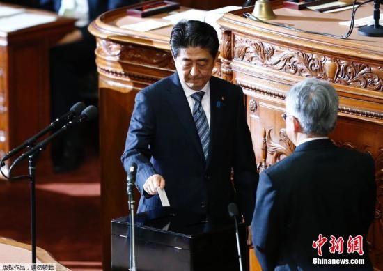 资料图：日本首相安倍晋三