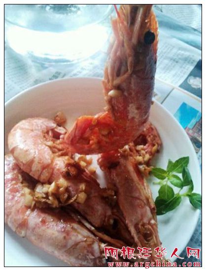 夏日豪情 ---- 酒香阿根廷红虾的做法