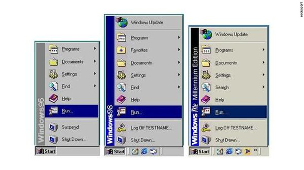 Windows 95、98、Me