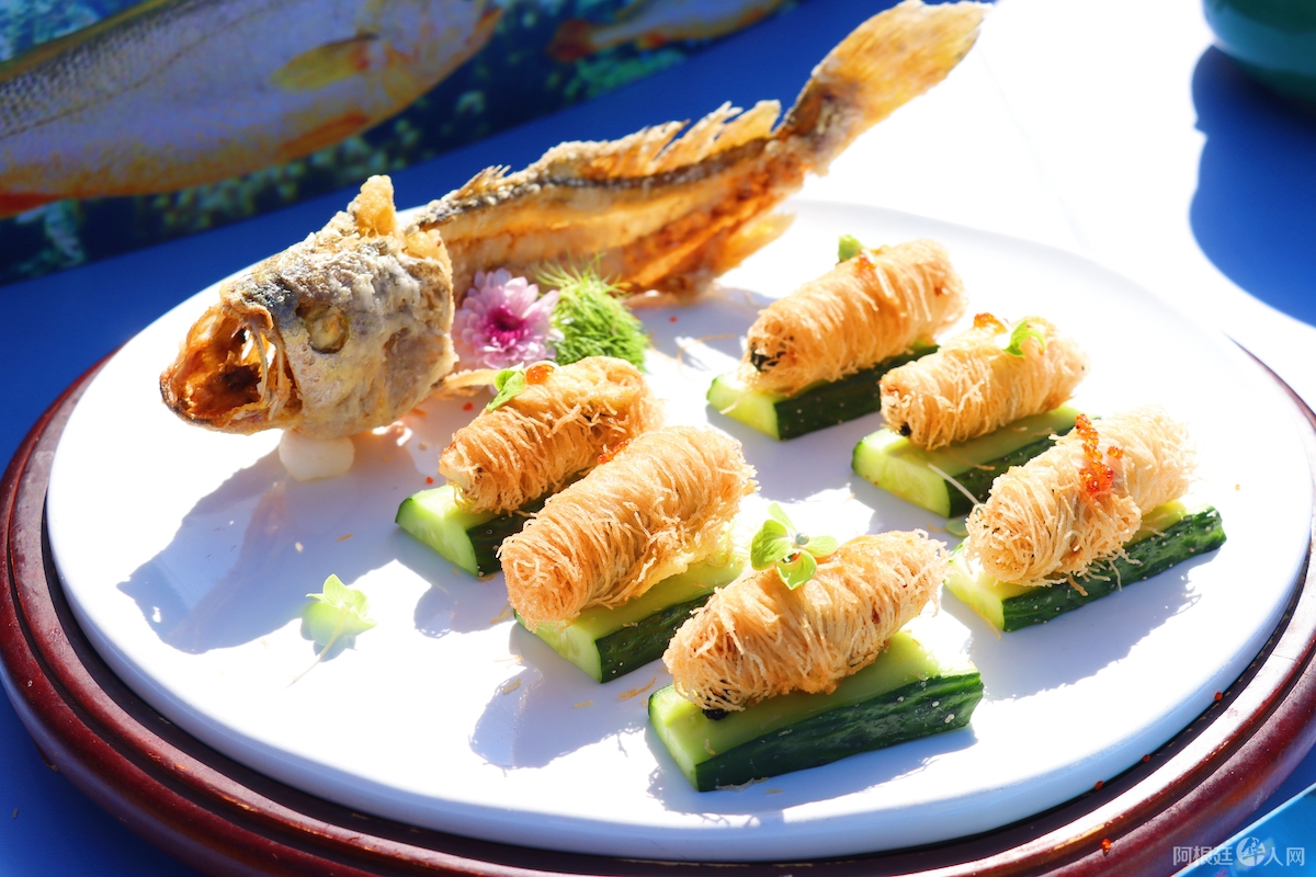 大黄鱼烹饪美食。叶金秋 摄 大黄鱼烹饪美食。叶金秋 摄